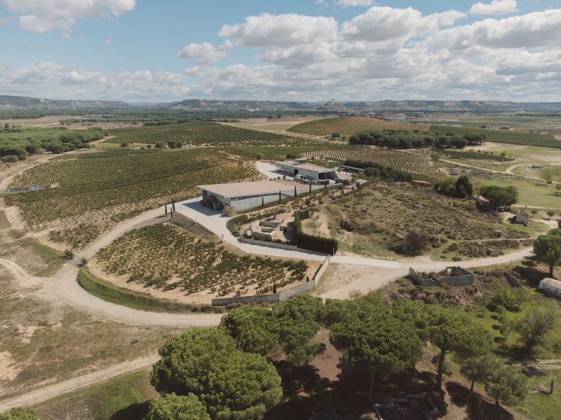 bodega desde el aire